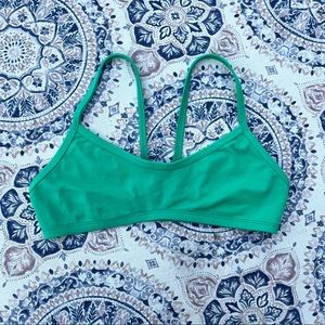 Turquoise fixed back Jolyn top